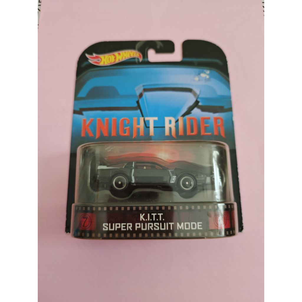 HOTWHEELS RETRO KNIGHT RIDER KITT SUPER PURSUIT MODE