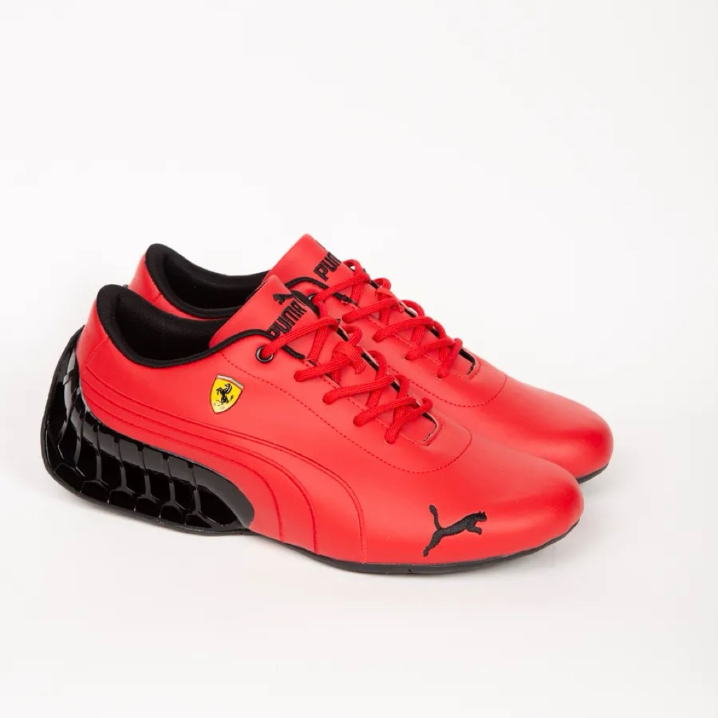 Puma ferrari x roma red black