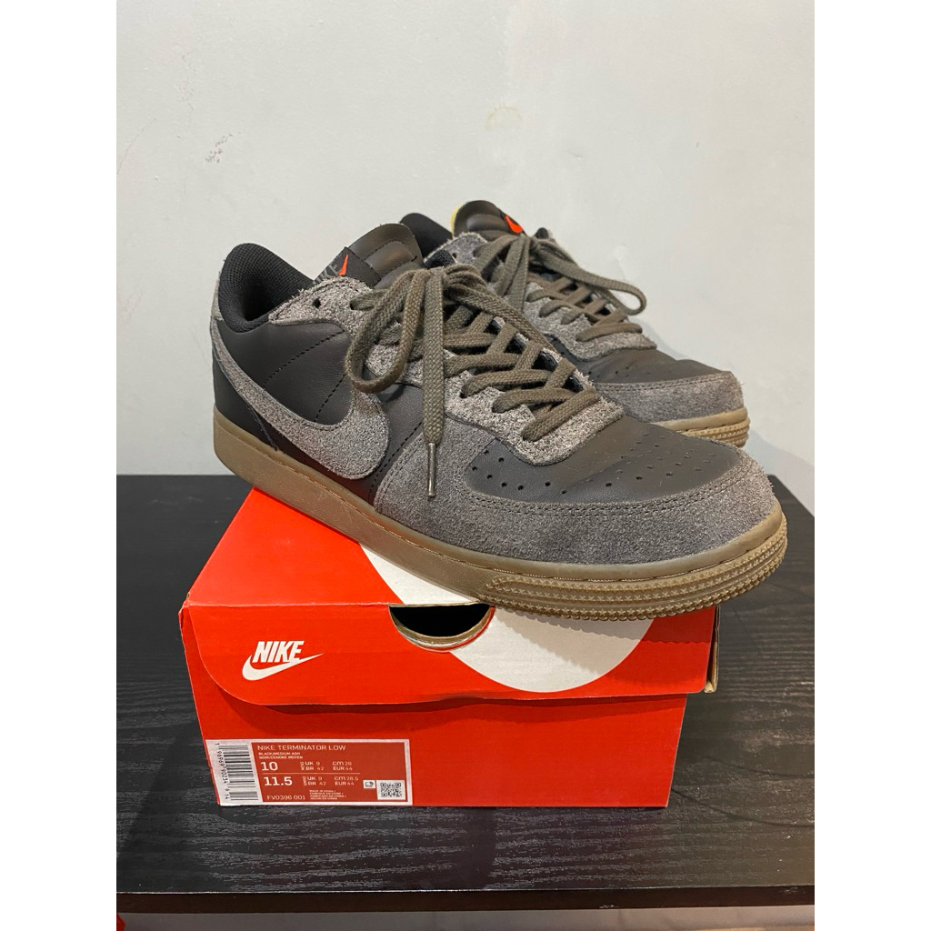 Nike Terminator Low Black Medium Ash Preloved
