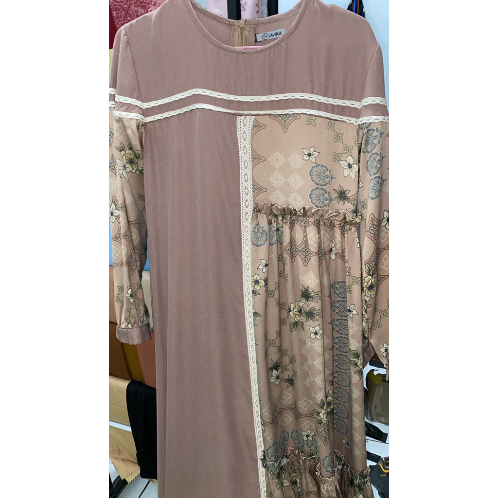 Preloved Nawal dress javina Ld 100 Pb 130 cm