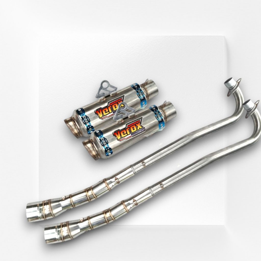 Knalpot racing std bore up Verox original Pnp Karisma Shogun Smash Supra x Supra125 Jupiter Z z1 Veg
