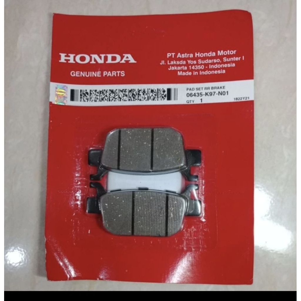 Dispad Kampas Rem Belakang ADV PCX 150 160 Ori Honda