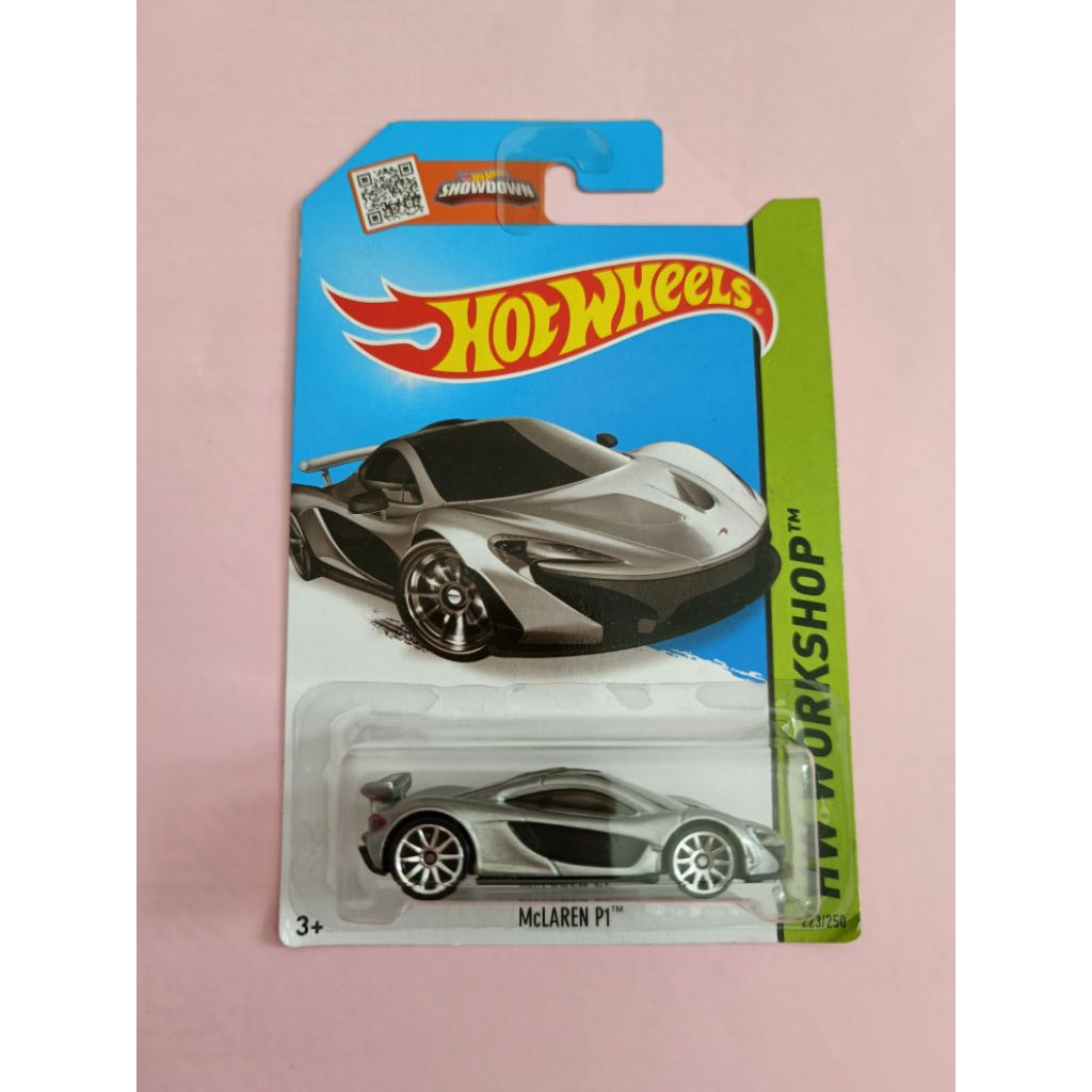 HOTWHEELS MCLAREN P1 SILVER