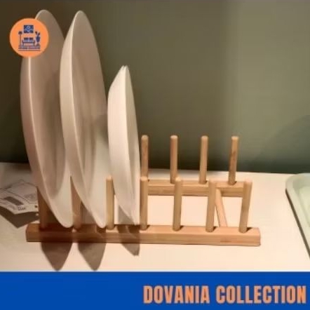 Tatakan/tempat Piring deOTSBIT, bambu