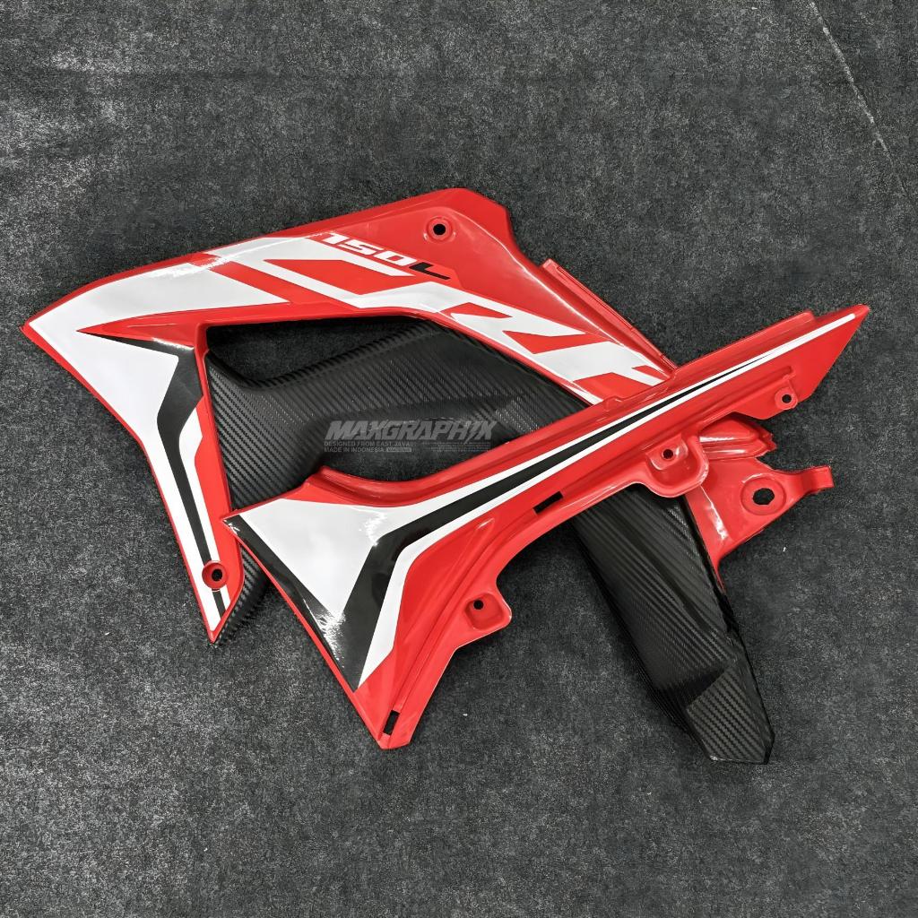 Striping Honda CRF 150L Semi Original Stiker CRF 150L Satu Set Body Kanan Kiri