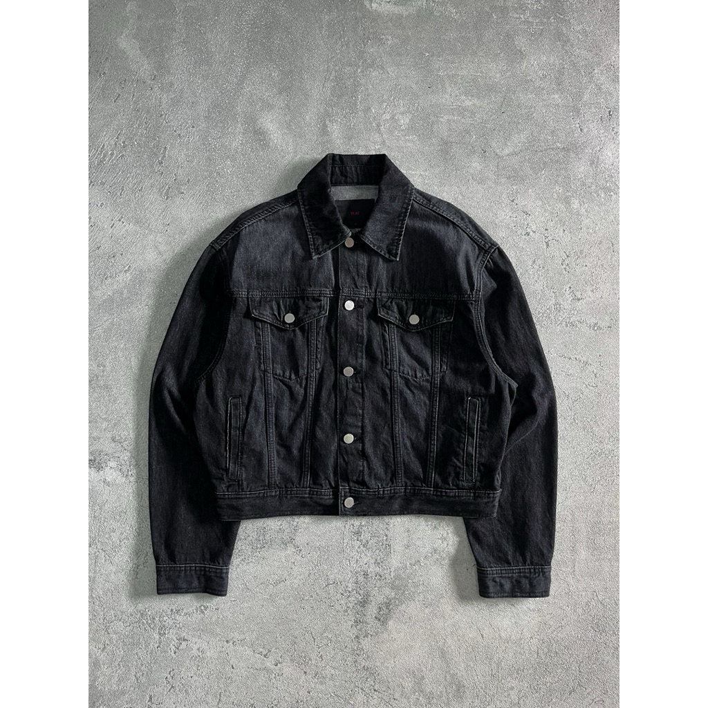 plac denim washing jacket