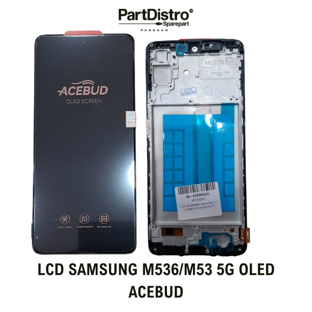 LCD FULLSET KOMPATIBEL SAMSUNG M53/M53 5G OLED ACEBUD