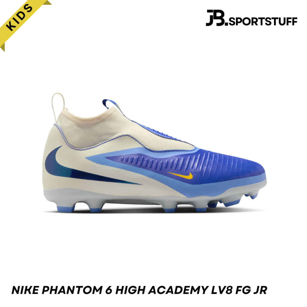 NIKE SEPATU BOLA ANAK PHANTOM 6 HIGH ACADEMY LV8 FG JR HQ2044 400 ORIGINAL 100% / SEPATU BOLA ANAK N