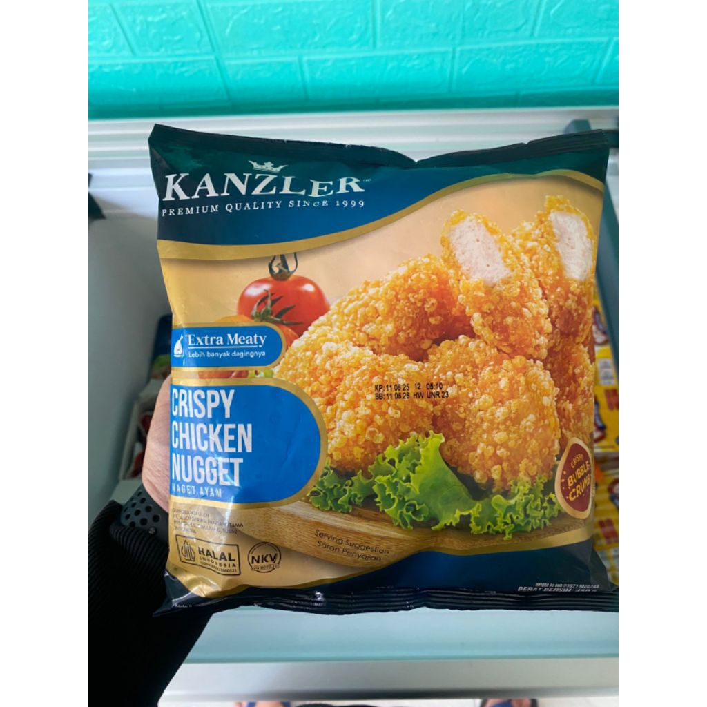 KANZLER CRISPY CHICKEN NUGGET 500GR