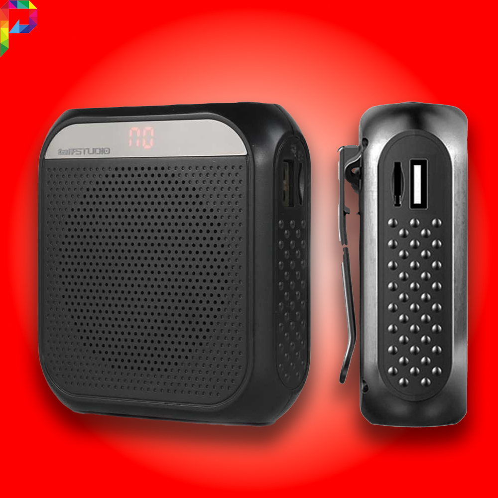 Alat Pengeras Penguat Suara Megaphone Speaker Pinggang Aktif Amplifier Outdoor Indoor Tour Guide