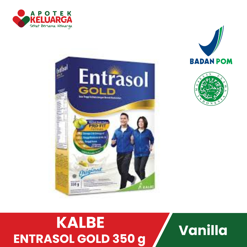 ENTRASOL GOLD DENGAN EKSTRAK BUAH ZAITUN 350 G
