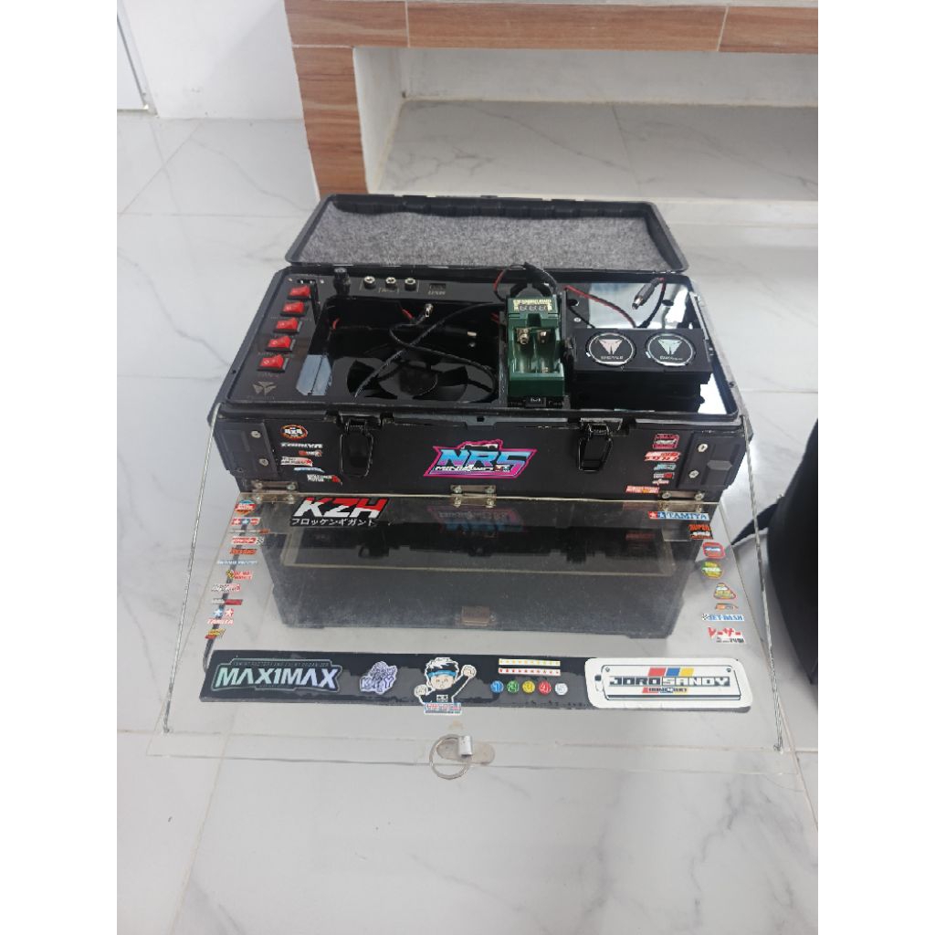 Box Tamiya custom Panel + Tas