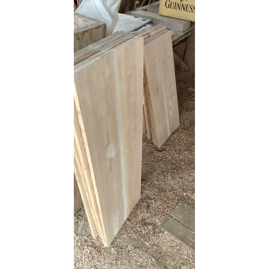 Kayu papan bahan untuk membuat meja,rak ukuran PxLxT costum