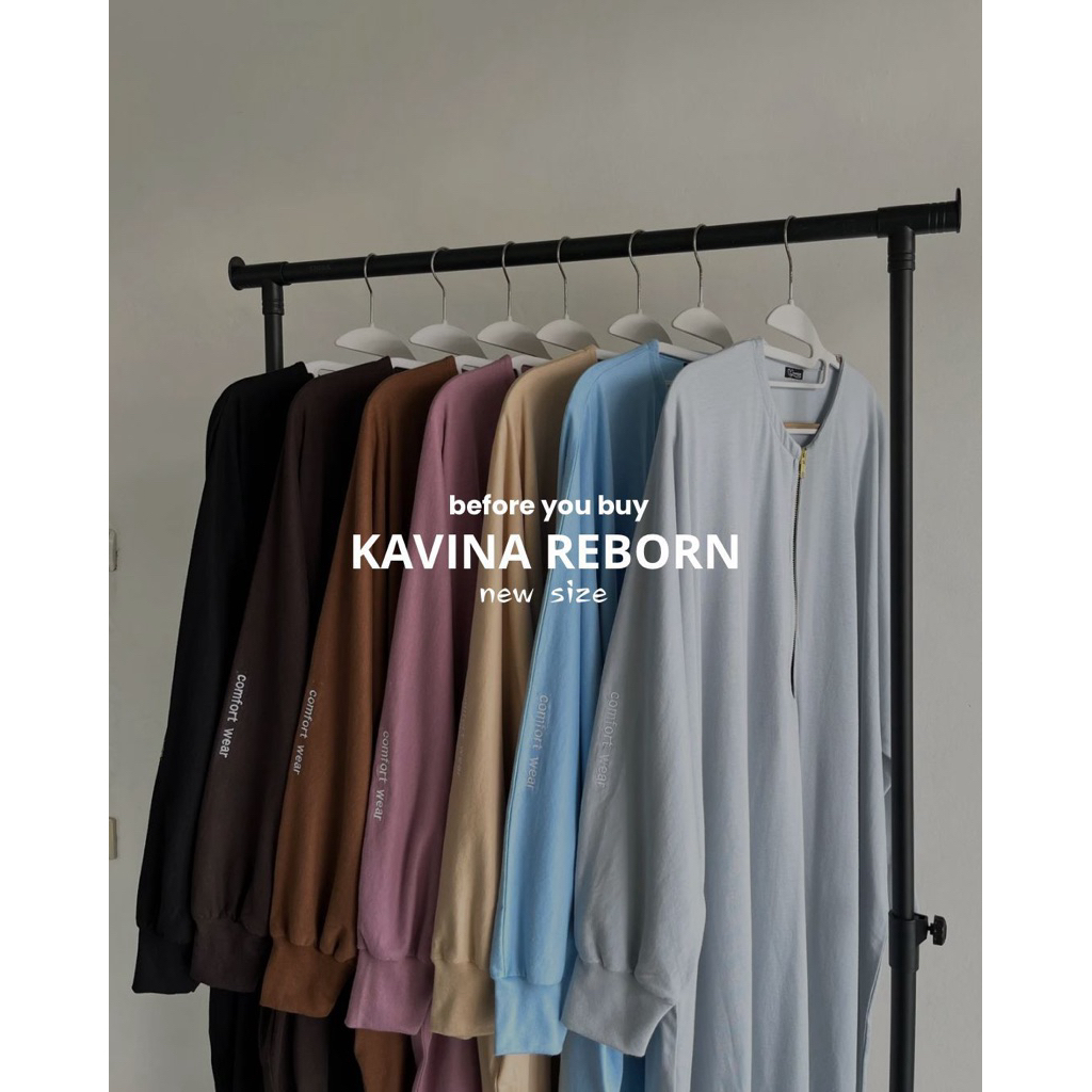 Kavina Dress Reborn By.Neahijab original