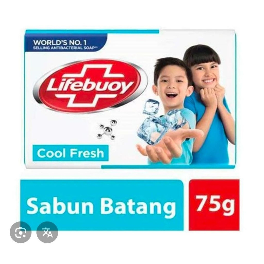 Sabun Batang Lifebuoy Cool Fresh 75gr Grosir Sabun Mandi LIFEBUOY COOL FRESH 6pcs