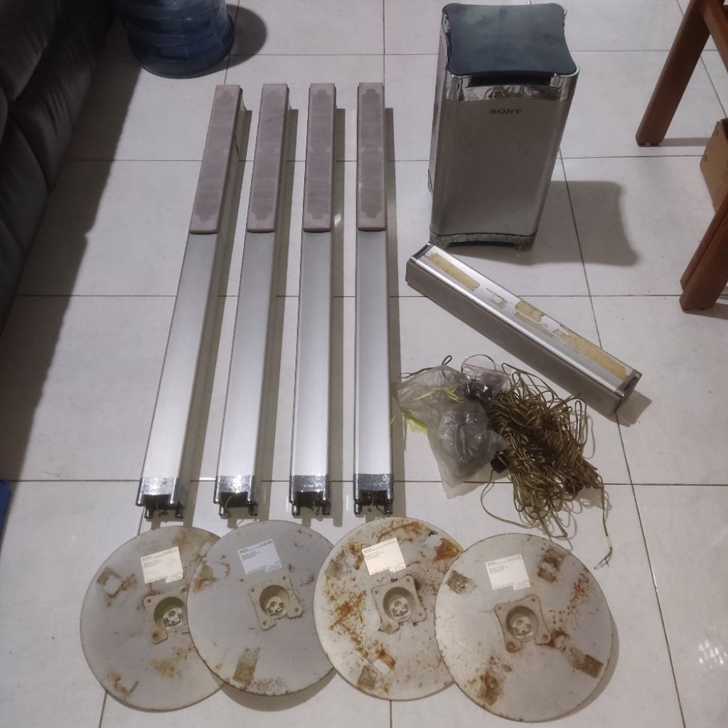 RARE sony home theater ss-ws551 ss-ct551 speaker stereo system audio bekas second seken 2nd preloved