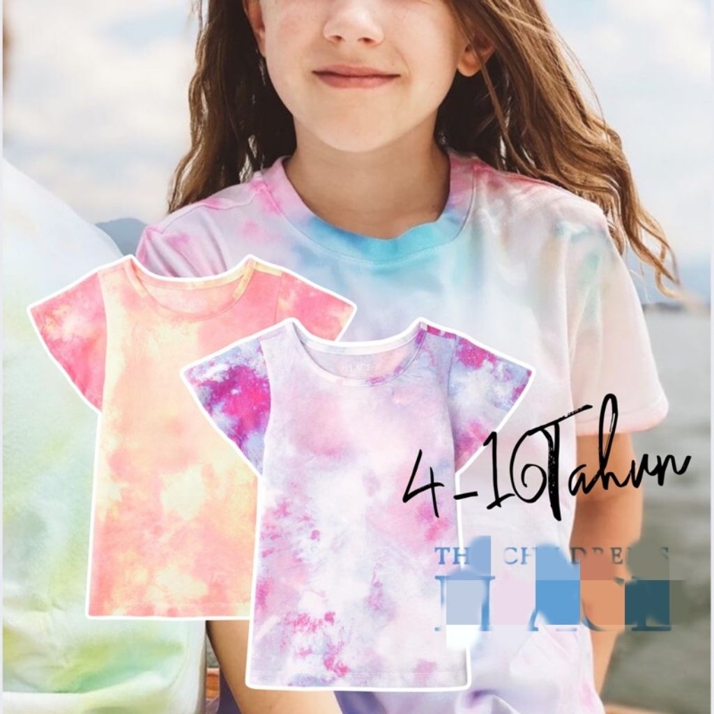 Kaos Lengan Pendek Fashion Anak Perempuan Tcp Original 4-16Tahun 2309