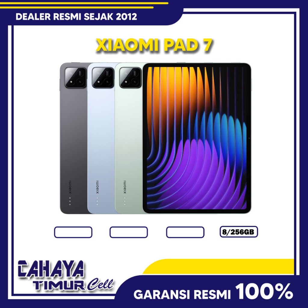 XIAOMI PAD 7 PRO RAM 8/256GB SMARTPHONE GARANSI RESMI