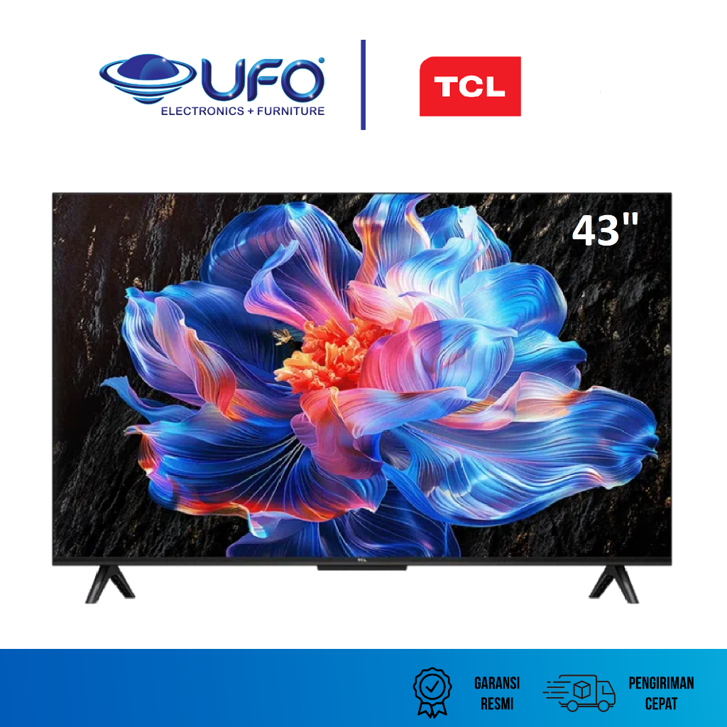 TCL 43 Inch Smart DLED TV 4K UHD 43P6K