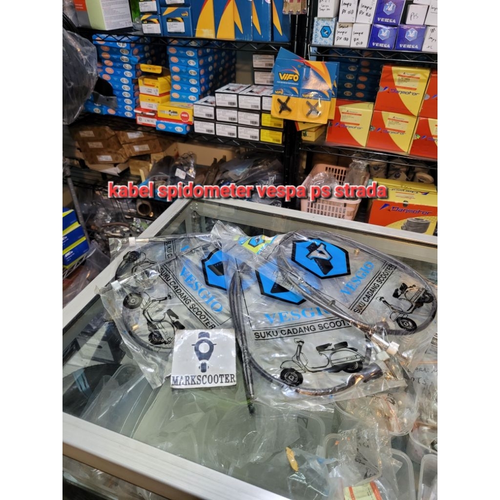 kabel spidometer vespa ps strada