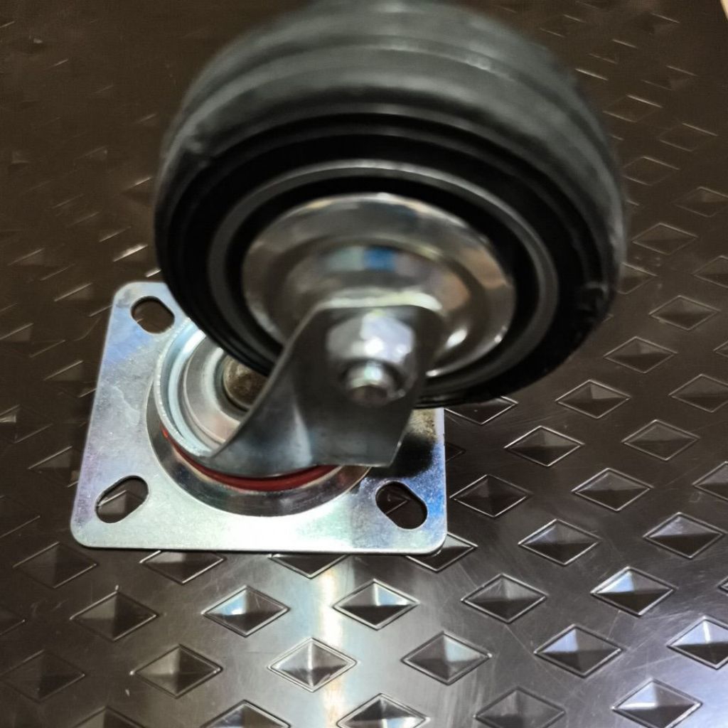 Roda Troli  Karet 3" Hidup harga perpcs