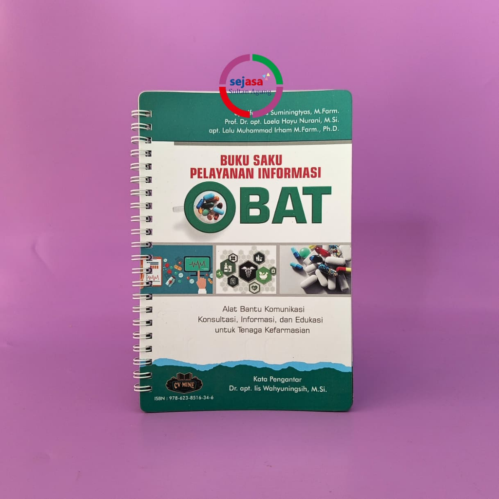 Terbaru Buku Saku Pelayanan Informasi Obat | Buku Saku PIO Farmasi | Buku Kesehatan Farmasi