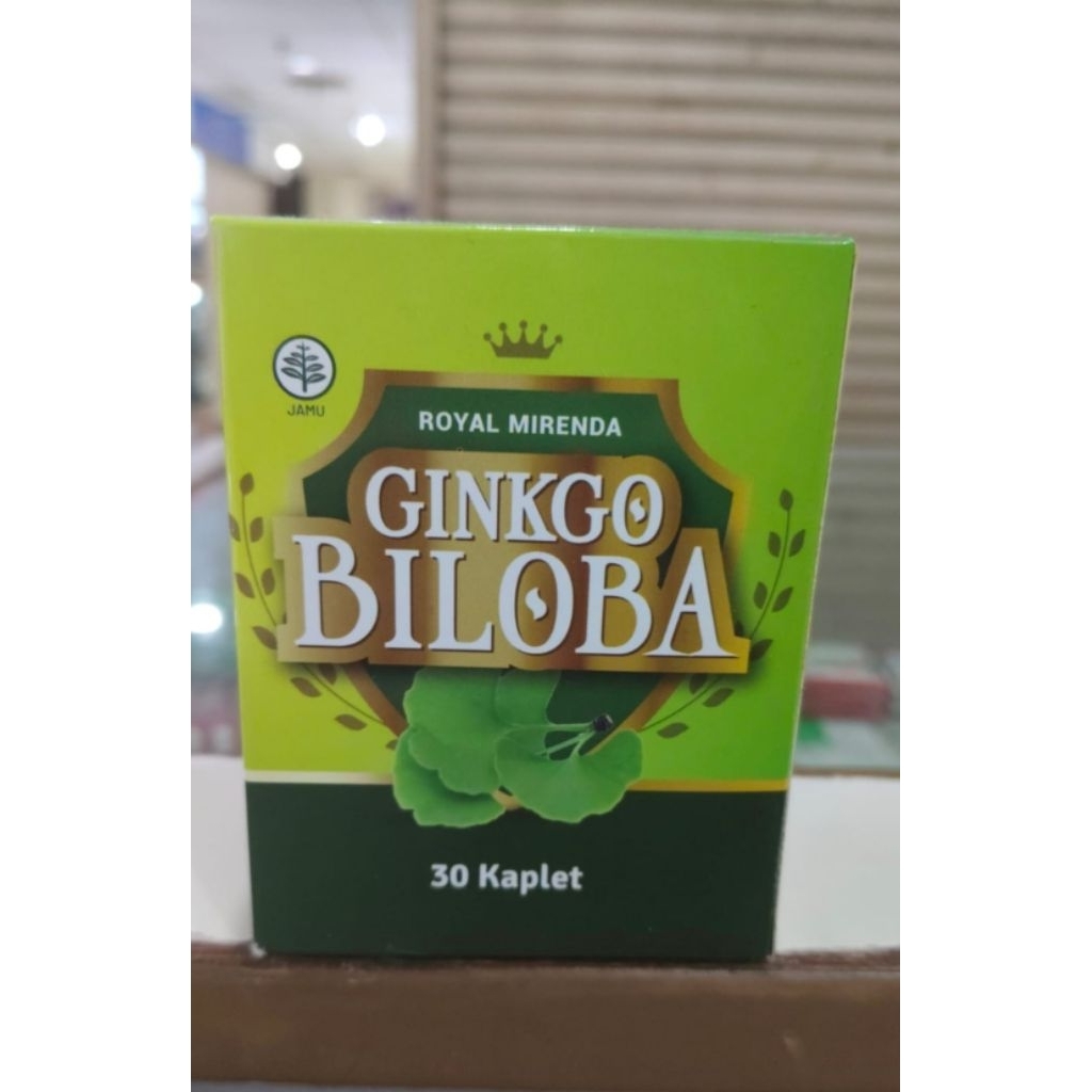 Royal Mirenda Ginkgo Biloba Isi 30 Kaplet Promo Ori