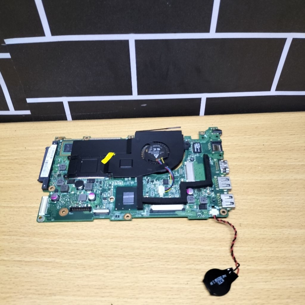 Motherboard Mainboard Mobo Mesin Normal Nyala Hidup Laptop Notebook Asus X201e F201E X201
