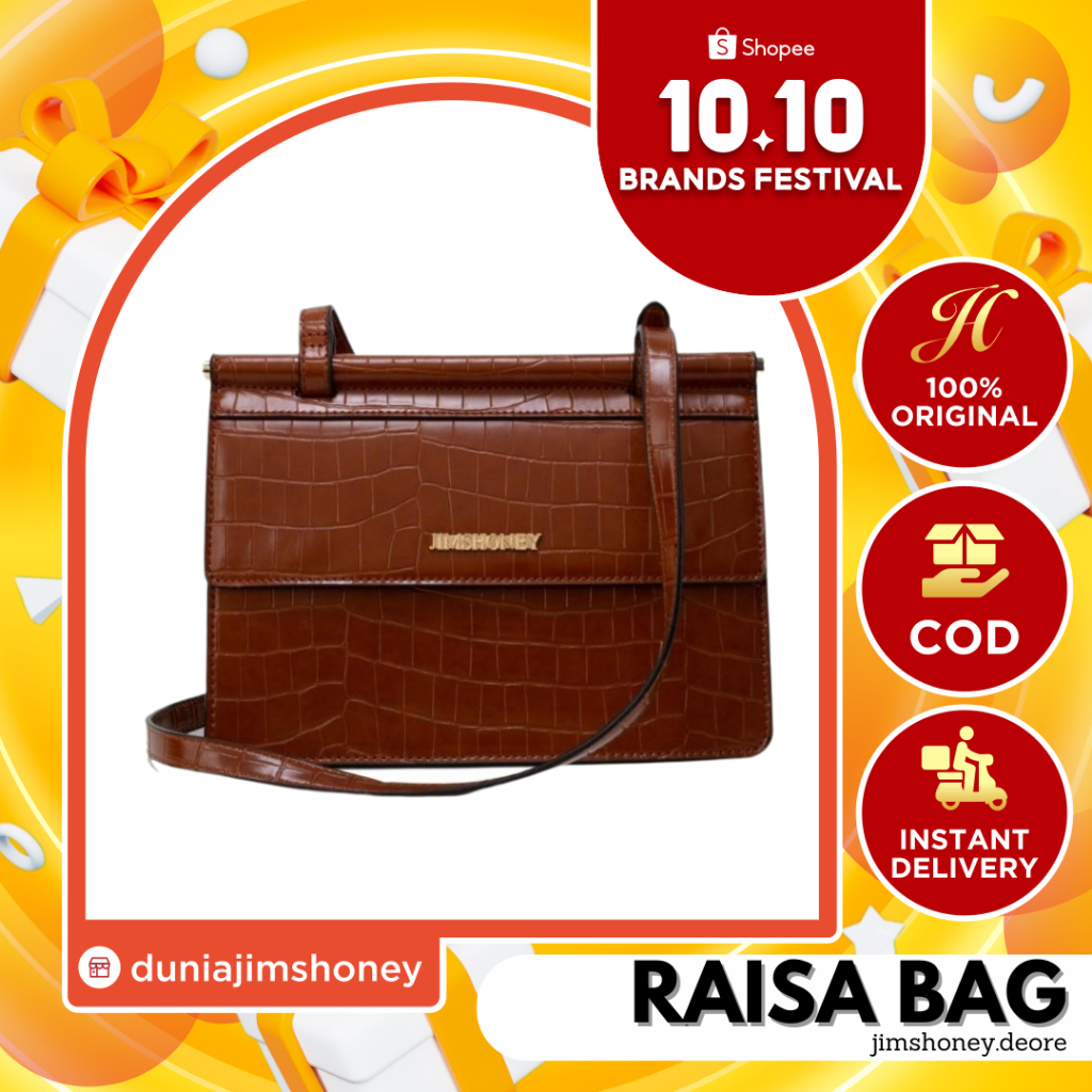 JIMS HONEY RAISA BAG TAS SELEMPANG WANITA ORI