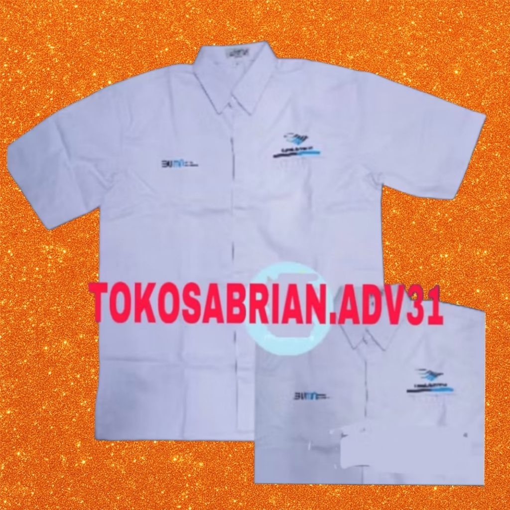 Kemeja bumn garuda indonesia seragam bumn garuda indonesia baju bumn garuda indonesia putih