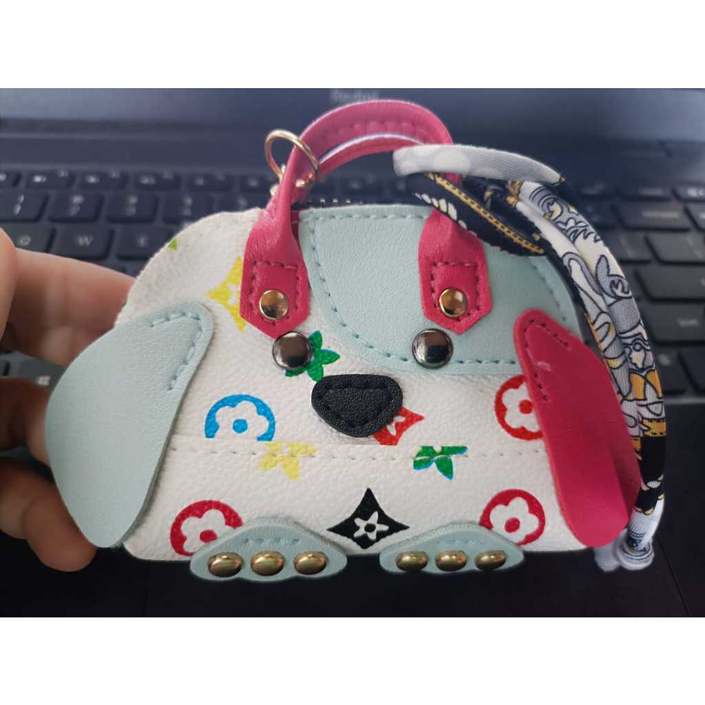 Tas Kulit Branded Labubu premium leather bag purse Boneka upset duck original import aksesories main