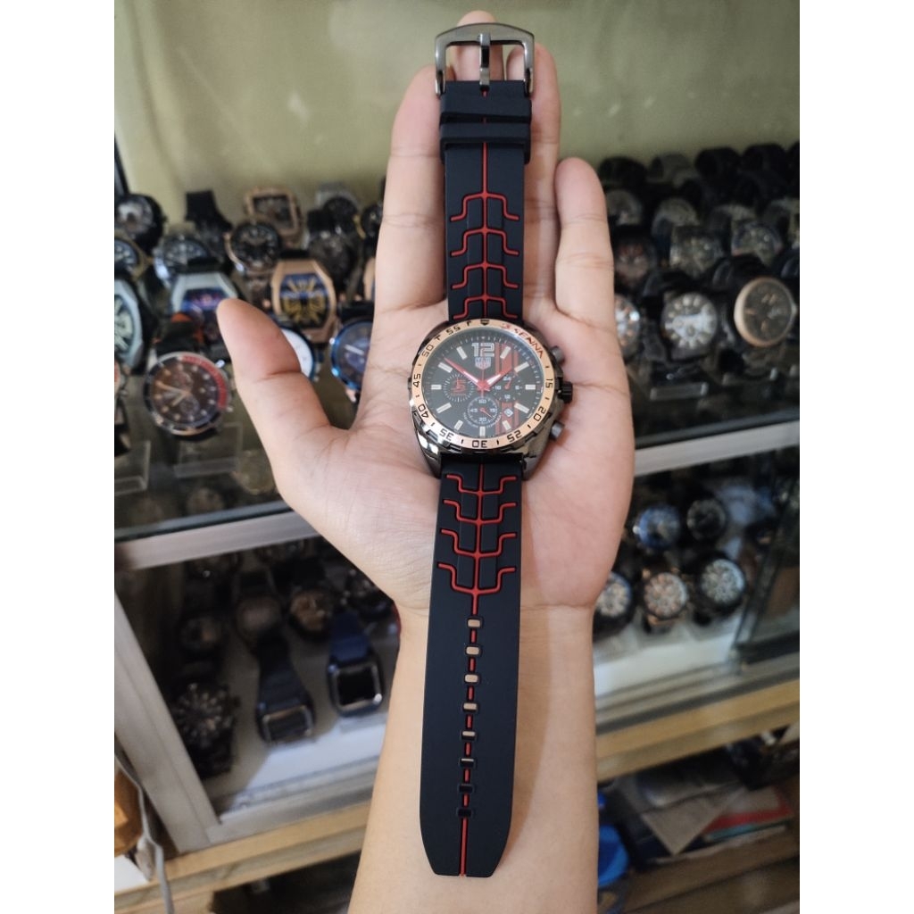 Jam Tangan Tag Heuer Senna Formula 1 Chrono Aktif