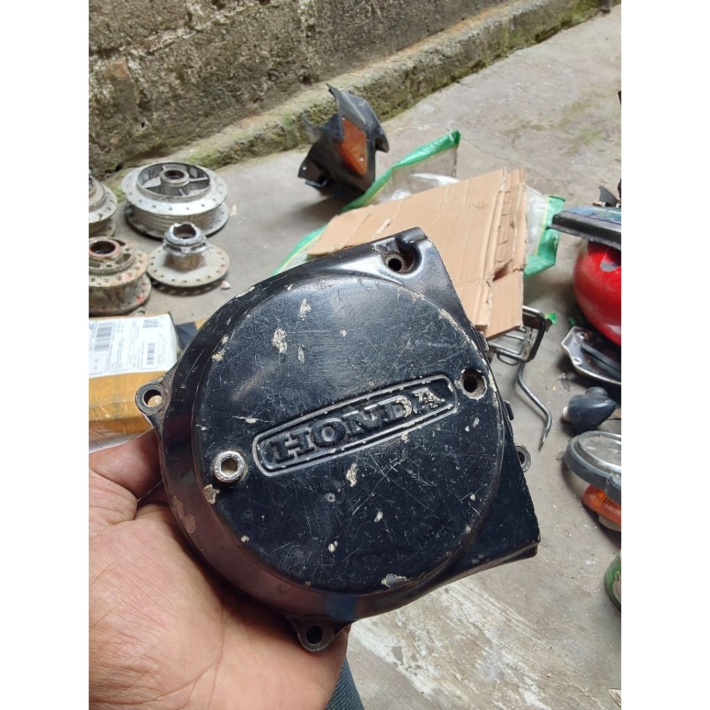 Kalter kiri kalter magnet bak magnet Cb gl 100 pnp spul tiger/dudukan baut 3 Ori