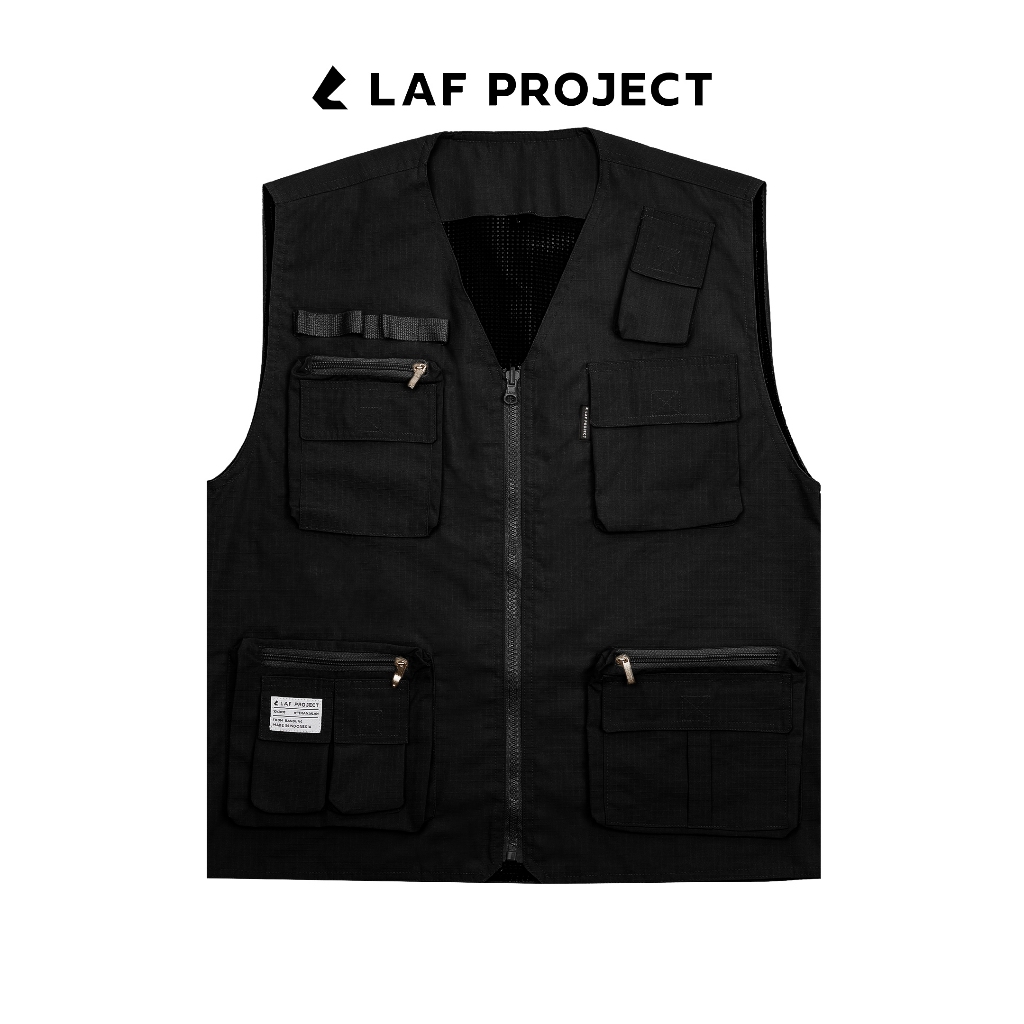 LAF Project - Rompi Vest Pria Tactical Casual Cargo Ripstop