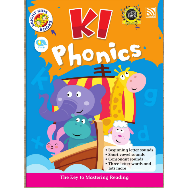 K1 Phonics Workbook Bright Kids Books (Kindergarten 1) / Belajar Phonics TK A
