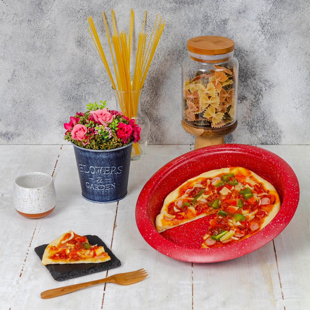 Loyang Kue Bulat Teflon Anti Lengket