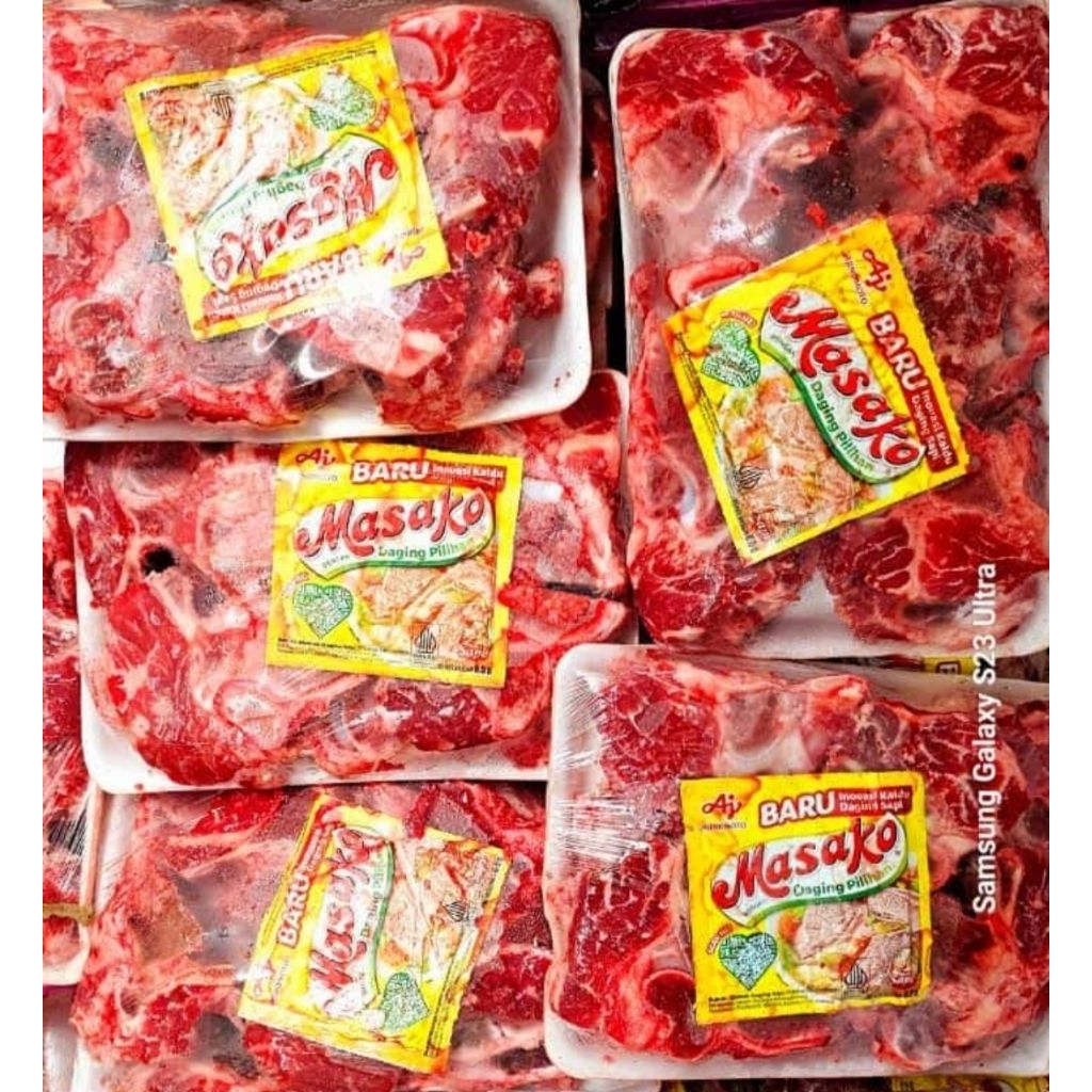 Iga Gondrong Sapi 1 Kg Frozen