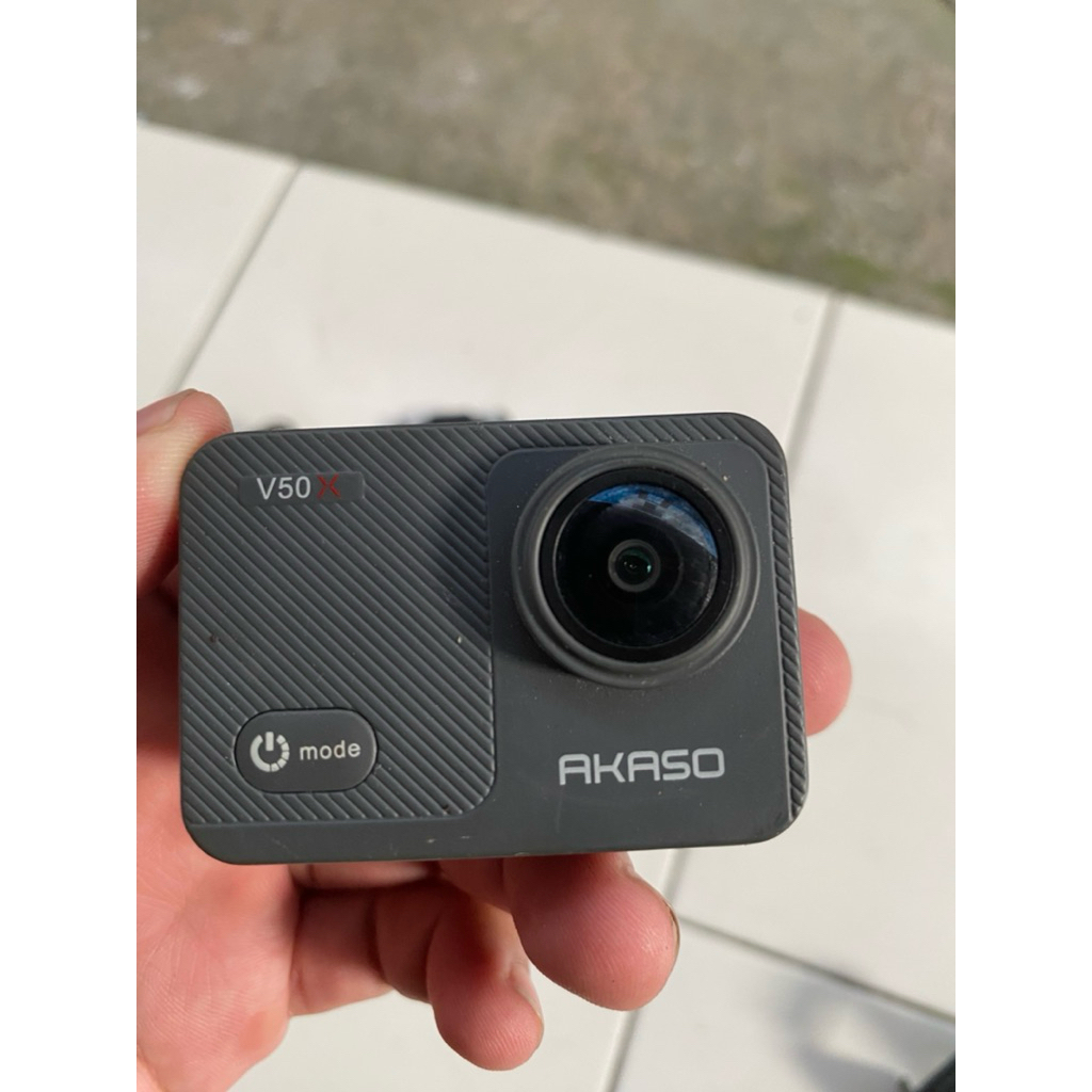 kamera bekas akaso V50x full assesoris