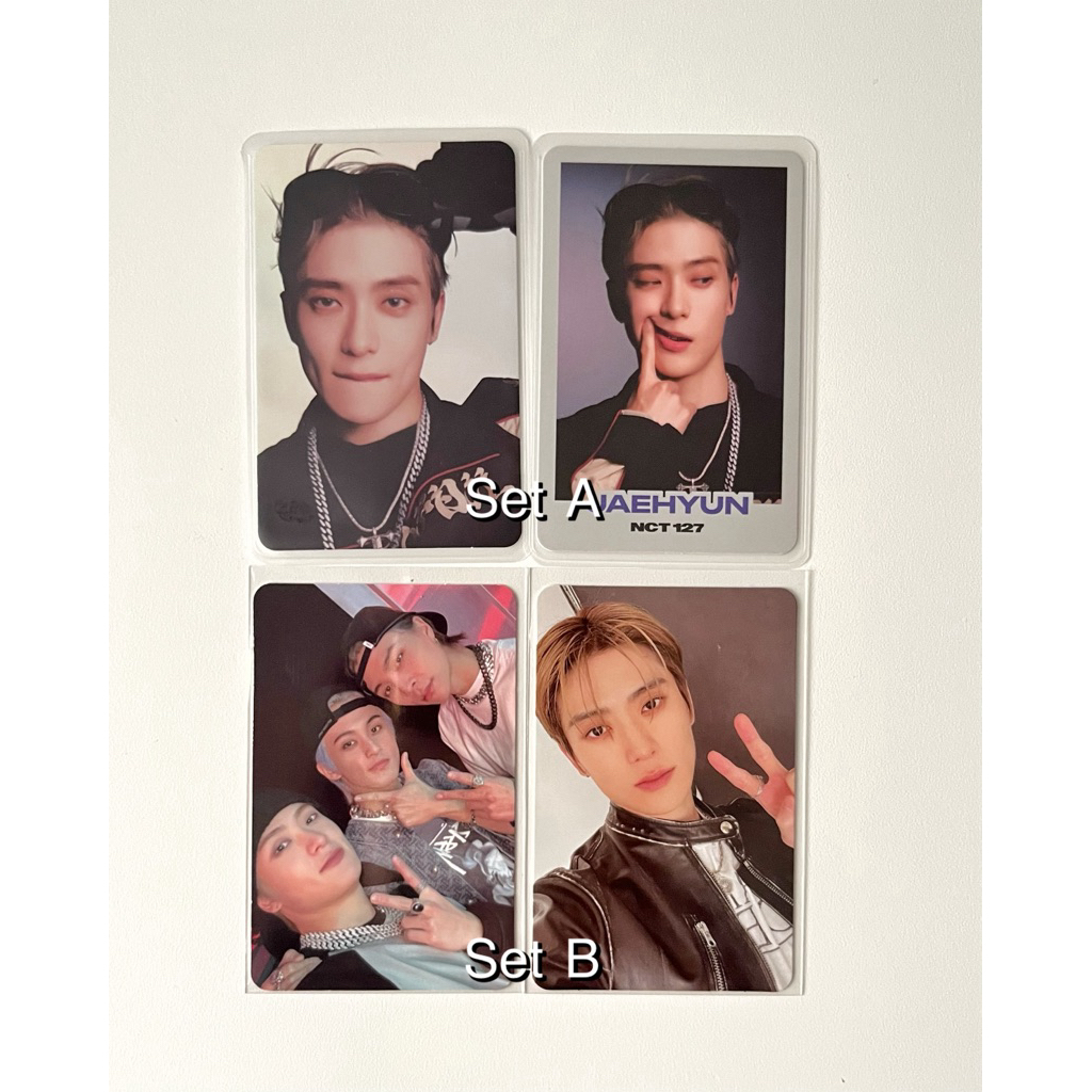 NCT 127 Jaehyun Mark Johnny photocard ay-yo lucky draw