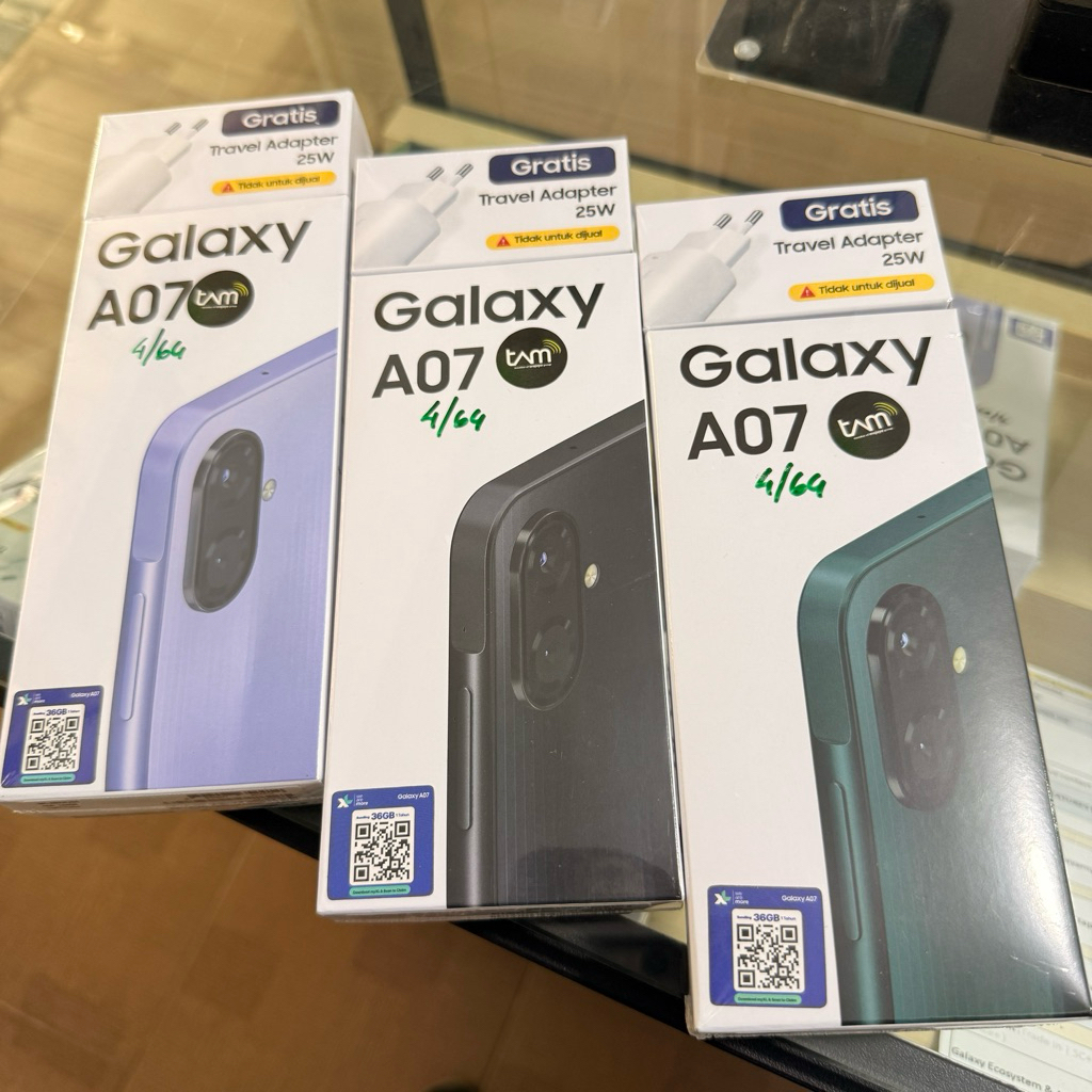 samsung a07 baru ram 4/64
