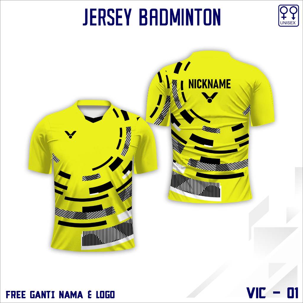 Jersey Badminton Victor Taiwan