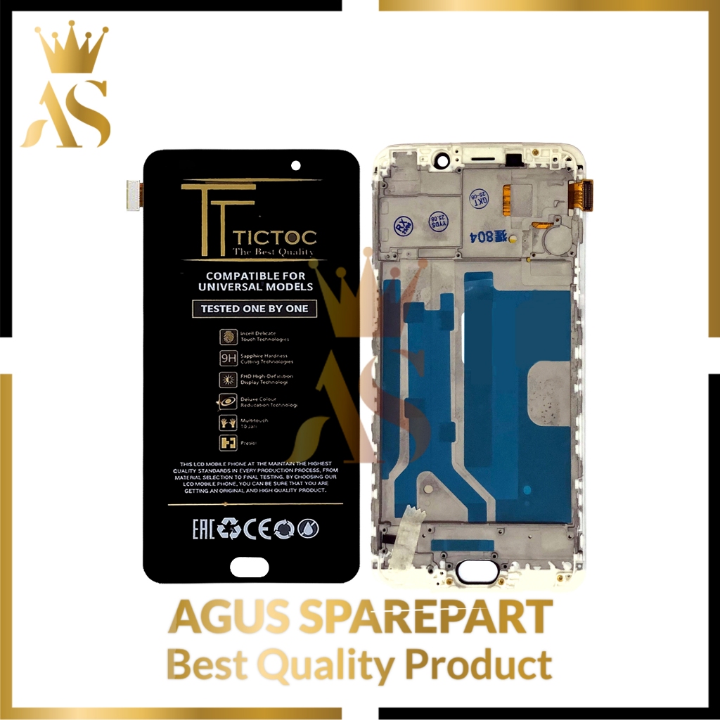 LCD TOUCHSCREEN OPPO R9 PLUS WHITE