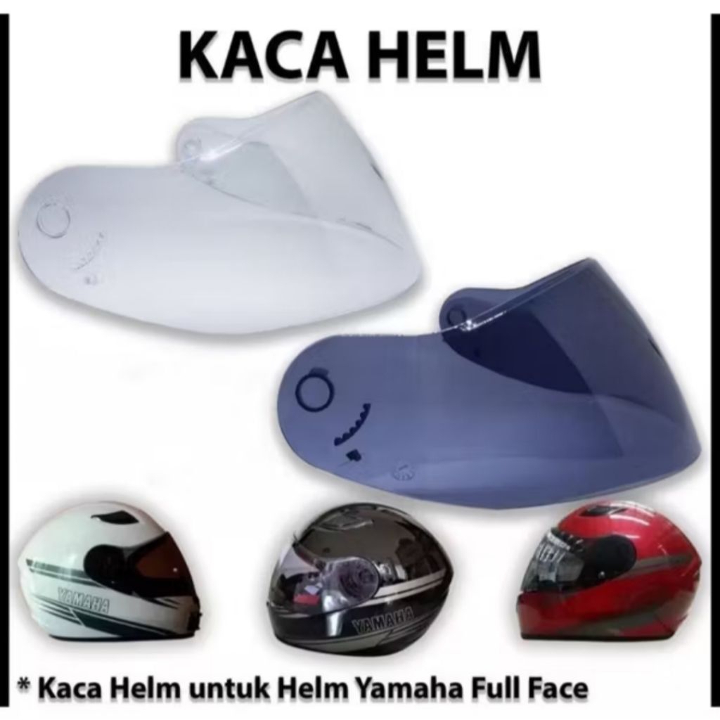 kaca helm full face  yamaha vixion - visor helm vixion yamaha cargloss