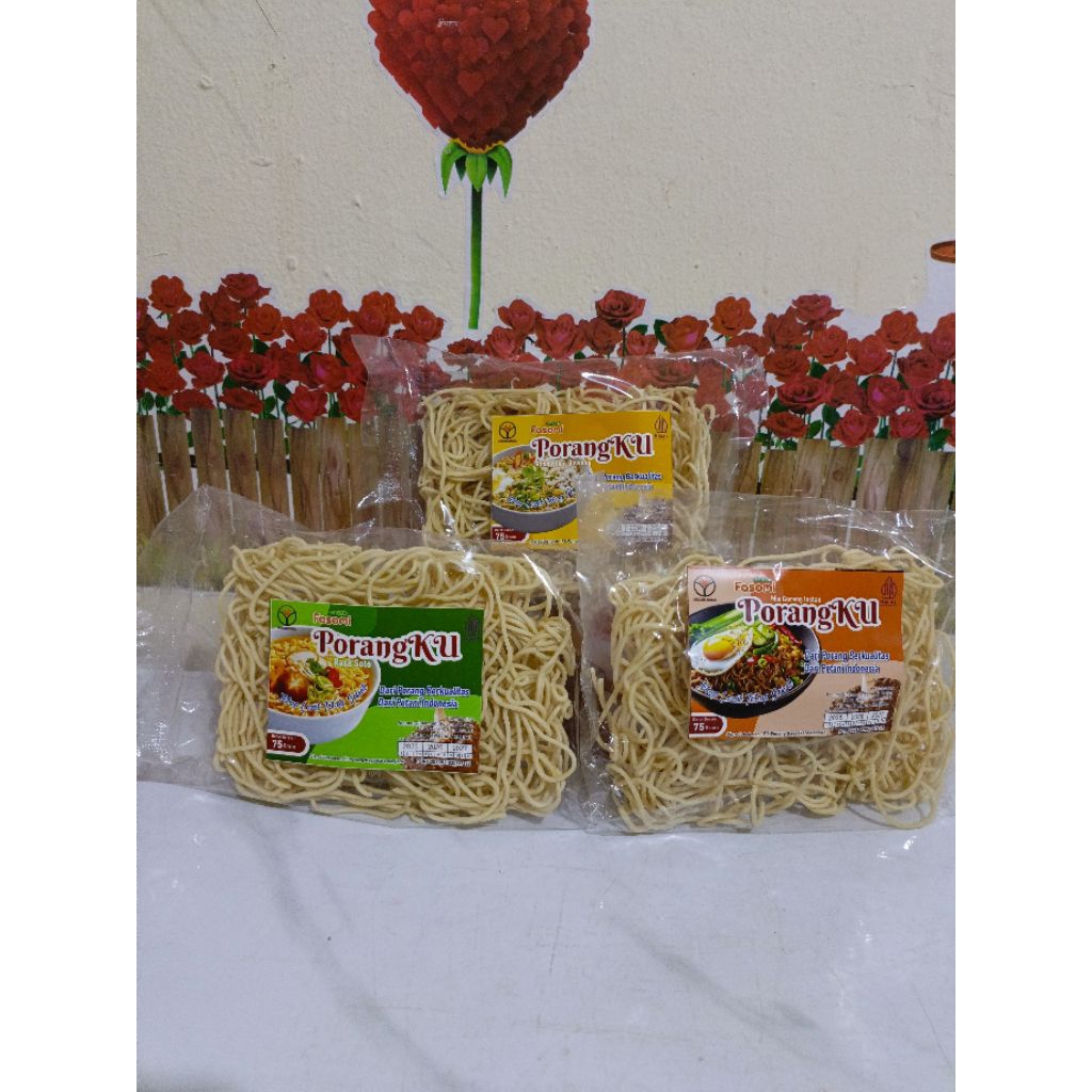 Mie Porang PorangKU Mie Sehat rendah Kalori