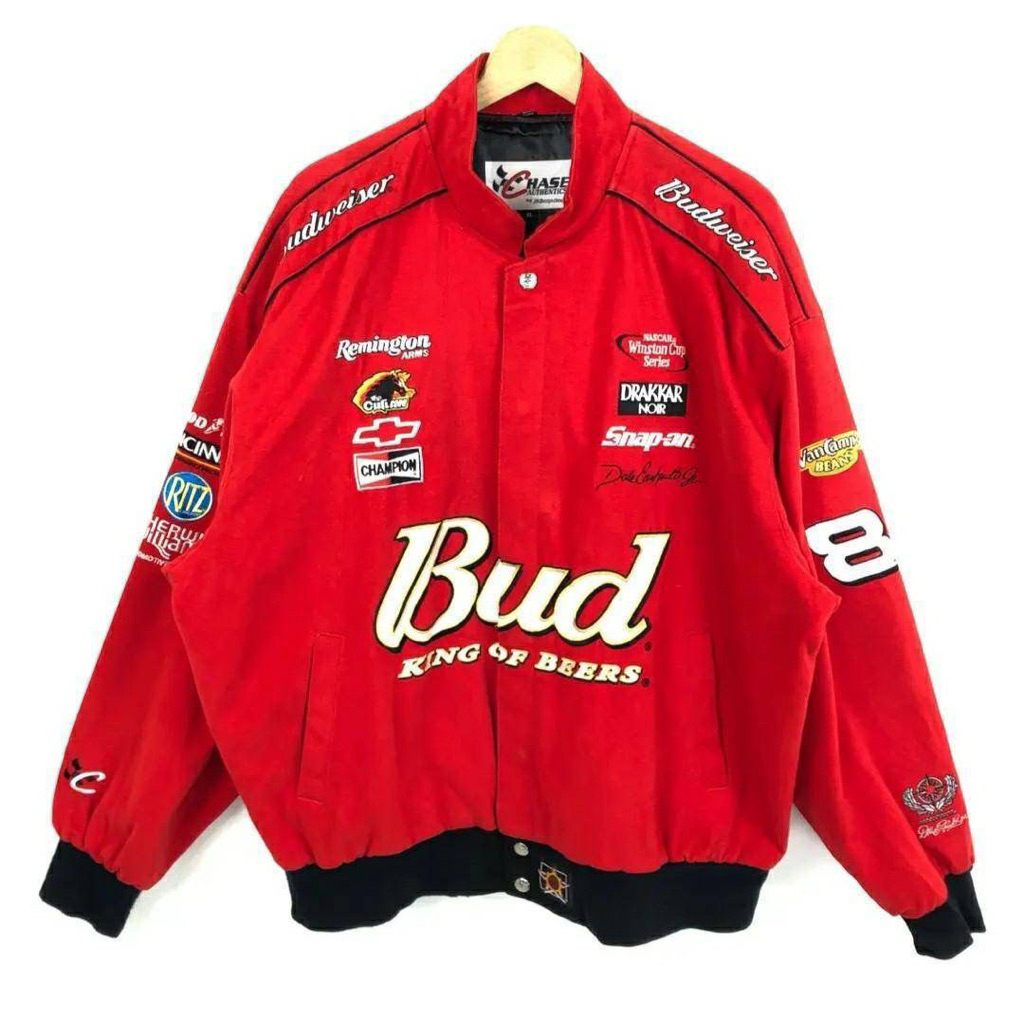 Jaket Nascar Vintage Bud