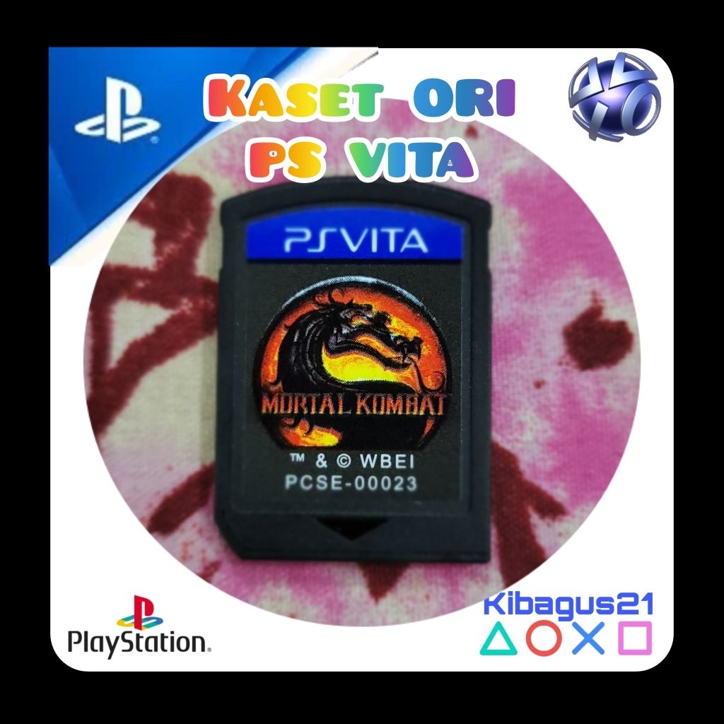 Kaset game psvita ori ps vita slim dan ps vita fat