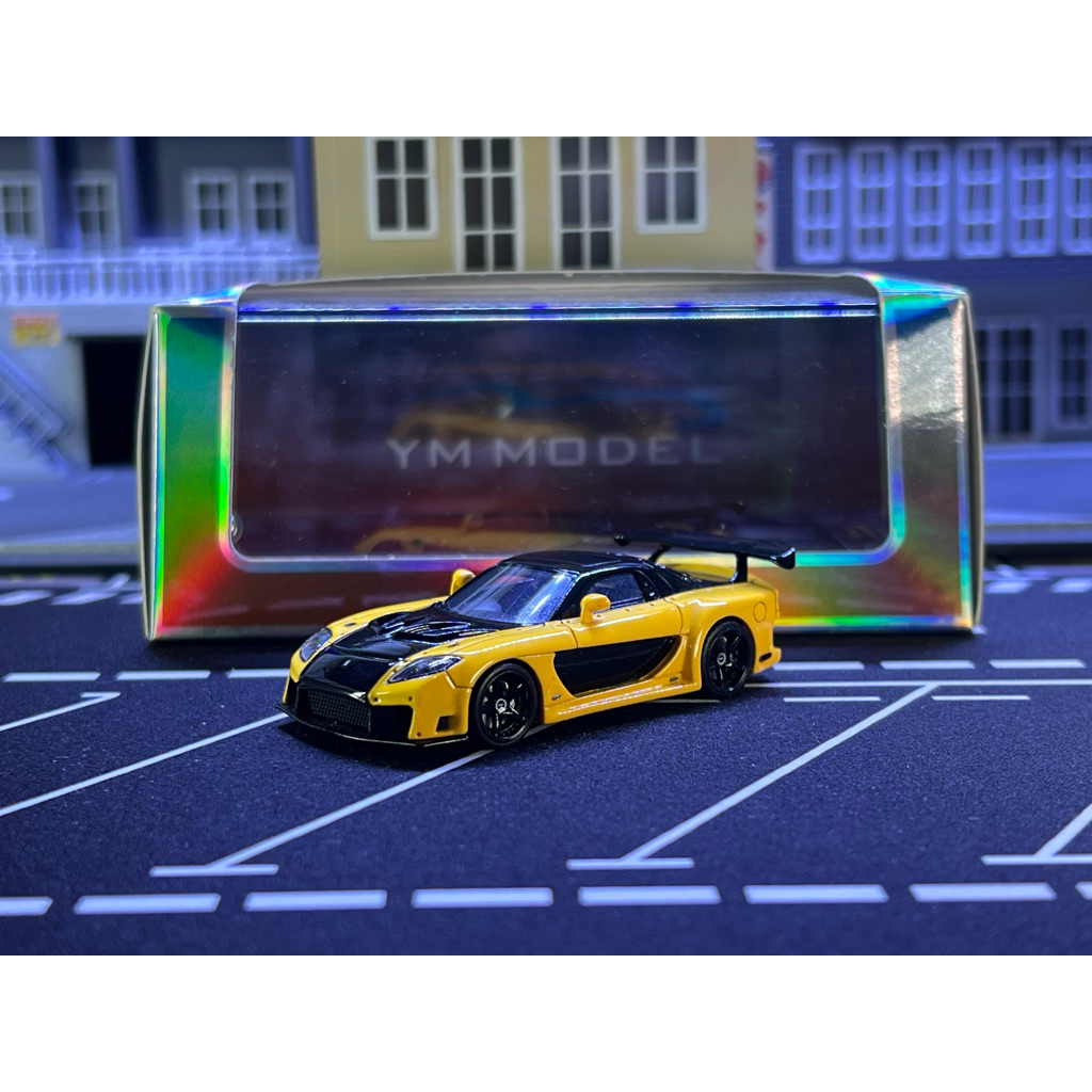 1:64 YM MODEL Mazda RX7 FD3S Veilside Bodykit Fast and Furious (Rare Collection)