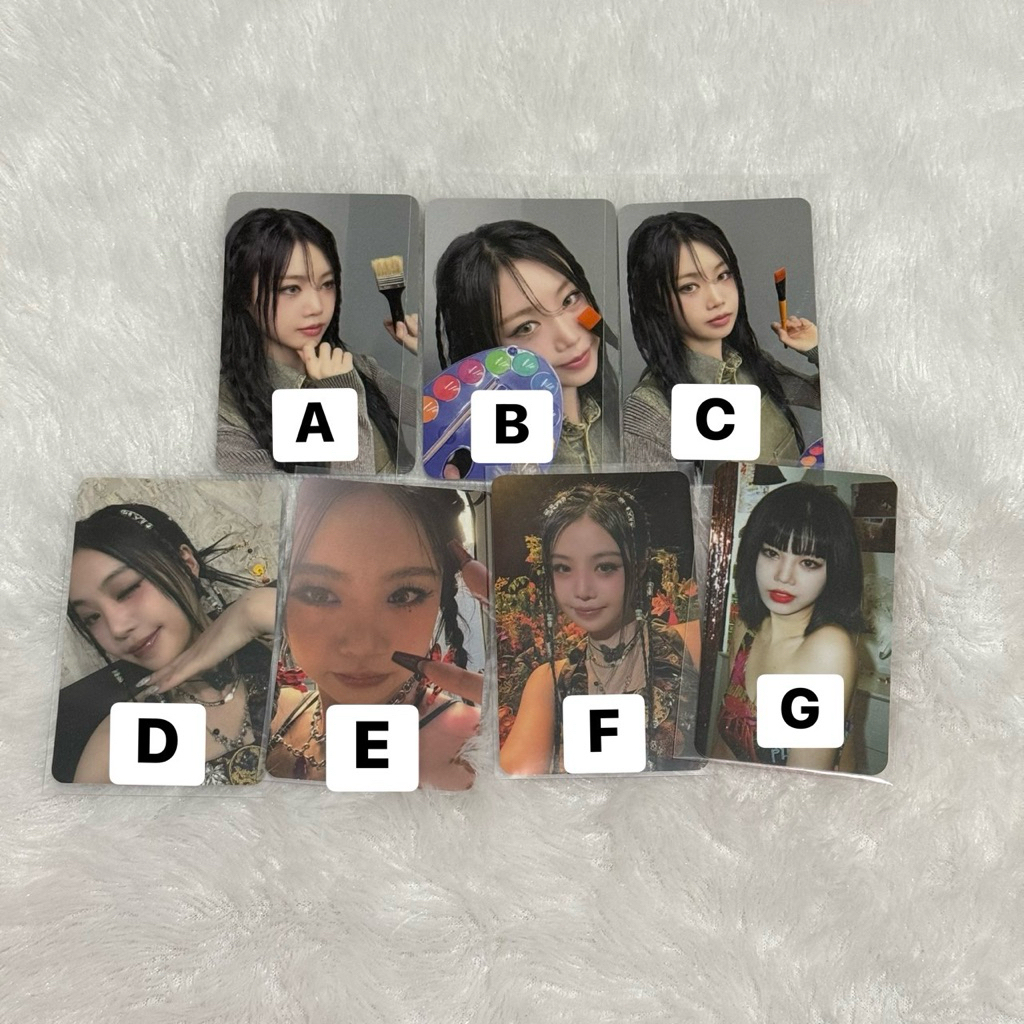 Photocard (PC) Official Seo Soojin ex (G)I-DLE GIDLE IDLE KPOP