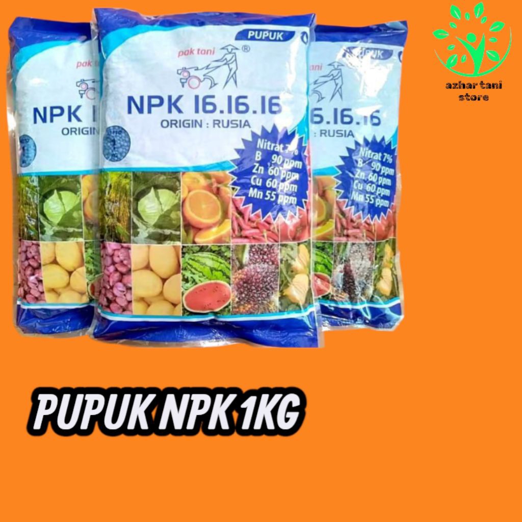 PUPUK NPK 1kg (KEMASAN PABRIK)
