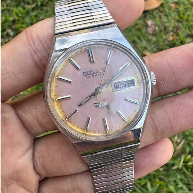 Jam Tangan Vintage Citizen 7 Automatic Japan JDM jadul kuno antik fashion pria wanita